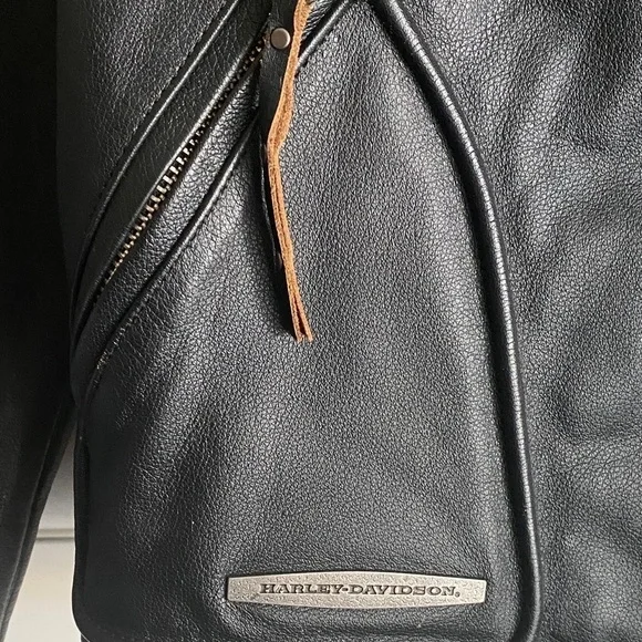 Women's Harley Davidson Unique Leather Jacket XS…​​​​​​​​ - Picture 10 of 12